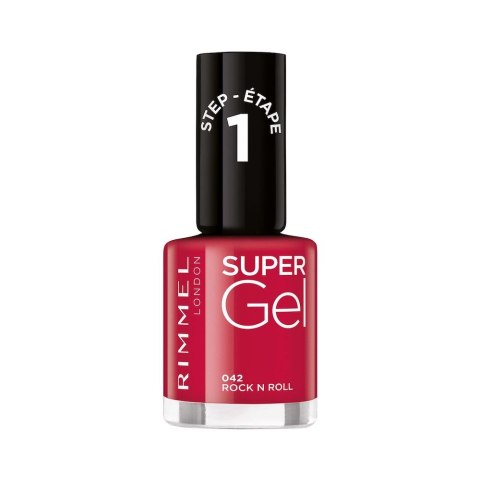 Rimmel Super Gel żelowy lakier do paznokci 042 Rock N Roll 12ml (P1)