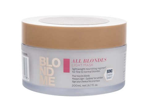 Schwarzkopf Professional Blond Me All Blondes Light Mask Maska do włosów 200 ml (W) (P2)