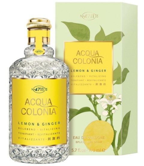 4711 Acqua Colonia Lemon Ginger woda kolońska spray 170ml (P1)