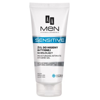 AA Men Sensitive żel do higieny intymnej nawilżający 200ml (P1)