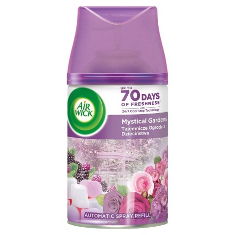 Air Wick Freshmatic wkład do automatycznego odświeżacza powietrza Tajemnicze Ogrody z Dzieciństwa 250ml (P1)