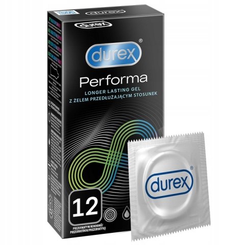 Durex Durex prezerwatywy Preforma 12 szt opóźniające wytrysk (P1)