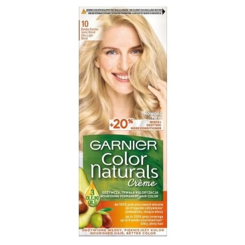 Garnier Color Naturals Creme krem koloryzujący do włosów 10 Bardzo Jasny Blond (P1)