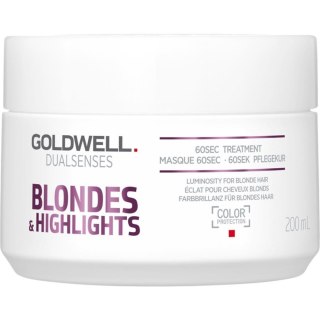 Goldwell Dualsenses BlondesHighlights 60sec Treatment 60-sekundowa kuracja dla włosów blond i z pasemkami 200ml (P1)