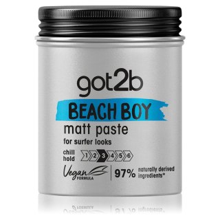 Got2B Beach Boy Surfer Look pasta do włosów matująca 100ml (P1)