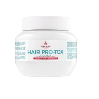 Kallos Hair Pro-Tox Hair Mask maska do włosów z keratyną kolagenem i kwasem hialuronowym 275ml (P1)