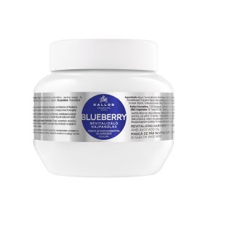 Kallos KJMN Blueberry Revitalizing Hair Mask rewitalizująca maska do włosów z ekstraktem jagód 275ml (P1)