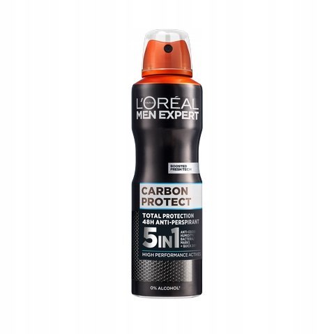 L'Oreal Paris Men Expert Carbon Protect antyperspirant spray 150ml (P1)