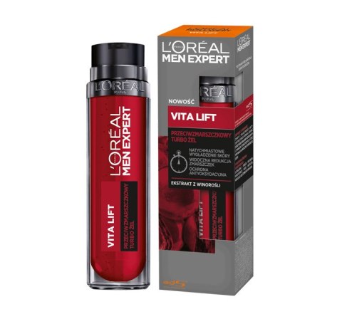 L'Oreal Paris Men Expert Vita Lift przeciwzmarszczkowy turbo żel 50ml (P1)