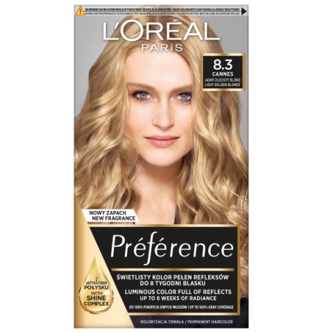 L'Oreal Paris Preference farba do włosów 8.3 Cannes (P1)