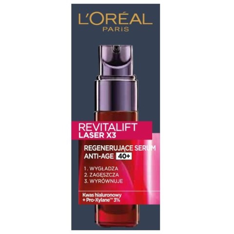 L'Oreal Paris Revitalift Laser X3 regenerujące serum Anti-Age 30ml (P1)