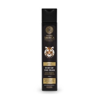 Natura Siberica Men Fury Of The Tiger energetyzujący szampon do ciała i włosów dla mężczyzn 250ml (P1)