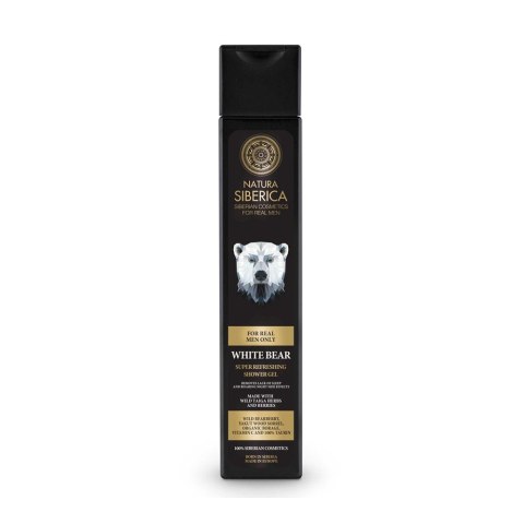 Natura Siberica Men White Bear orzeźwiający żel pod prysznic 250ml (P1)