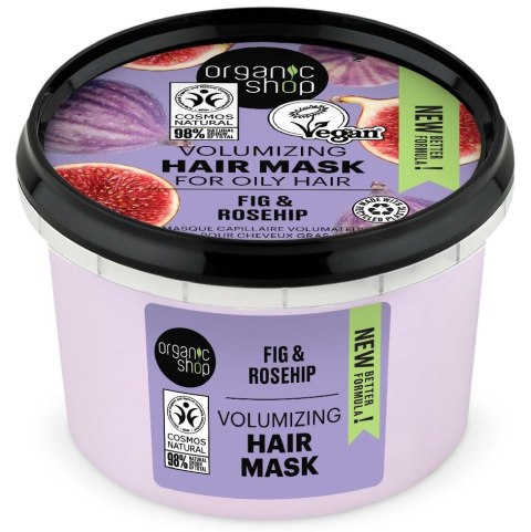 Organic Shop Express Shine Hair Mask pielęgnująca maska do włosów Fig Almond 250ml (P1)