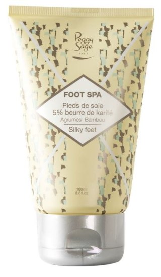 Peggy Sage Foot Spa Silky Feet krem do stóp 5% masła karite 100ml (P1)