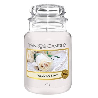 Yankee Candle Świeca zapachowa duży słój Wedding Day 623g (P1)