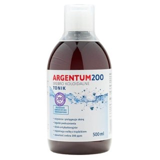 Aura Herbals Argentum 200 tonik do twarzy 200PPM Srebro Koloidalne 500ml (P1)