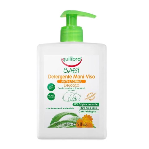 Equilibra Baby delikatny płyn do mycia rąk i twarzy dla dzieci 250ml (P1)