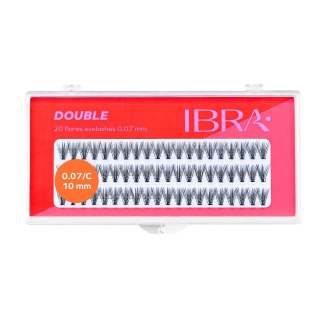 Ibra Kępki sztucznych rzęs Double Knot-Free 20 D-10mm 60szt (P1)