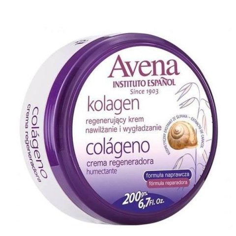 Instituto Espanol Avena Collagen Regeneration Cream regenerujący krem do ciała z kolagenem 200g (P1)