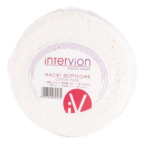 Inter Vion Cotton Pads waciki bezpyłowe 250szt (P1)