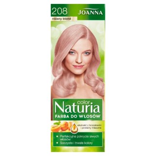 Joanna Naturia Color farba do włosów 208 Różany Blond (P1)