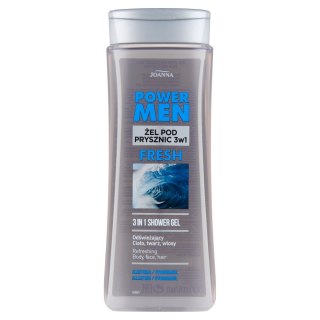 Joanna Power Men Fresh żel pod prysznic 3w1 300ml (P1)