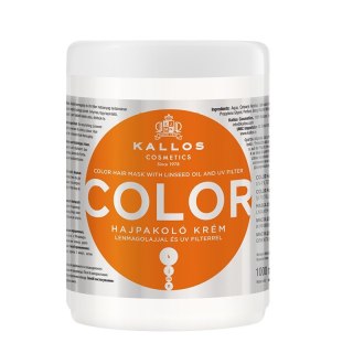 Kallos KJMN Color Hair Mask maska do włosów farbowanych 1000ml (P1)