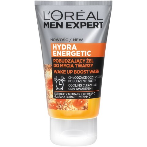 L'Oreal Paris Men Expert Hydra Energetic pobudzający żel do mycia twarzy 100ml (P1)