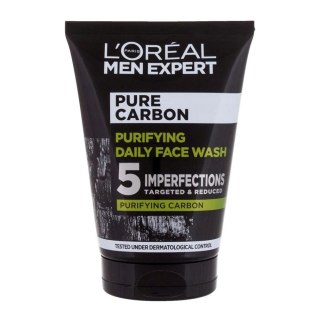 L'Oreal Paris Men Expert Pure Carbon żel do mycia twarzy przeciw niedoskonałościom 100ml (P1)