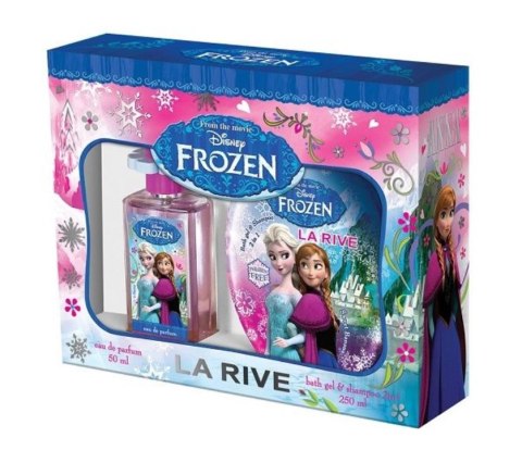 La Rive Disney Frozen zestaw woda perfumowana spray 50ml + szampon i żel pod prysznic 2w1 250ml (P1)