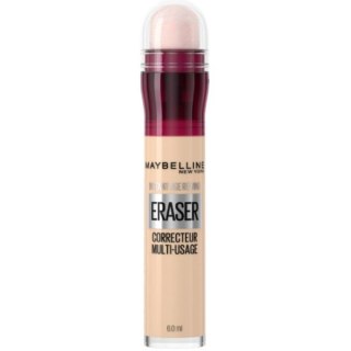 Maybelline Instant Ani-Age Eraser Concealer korektor do twarzy z gąbeczką 00 Ivory 6.8ml (P1)