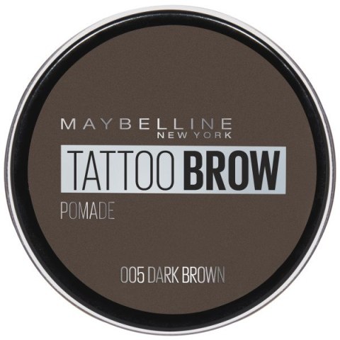 Maybelline Tattoo Brow Pomade pomada do brwi 005 Dark Brown 3.5ml (P1)