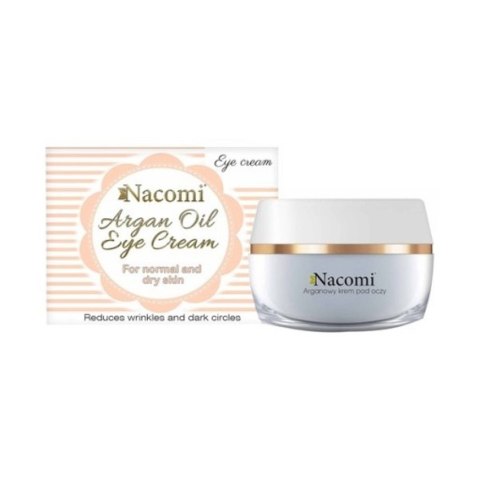 Nacomi Argan Oil Eye Cream arganowy krem pod oczy 15ml (P1)