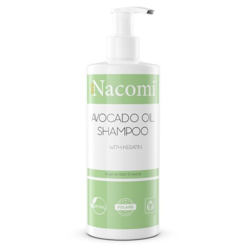 Nacomi Avocado Oil szampon do włosów z olejem avocado 250ml (P1)