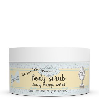 Nacomi Body Scrub cukrowy peeling Pomarańczowy 125g (P1)