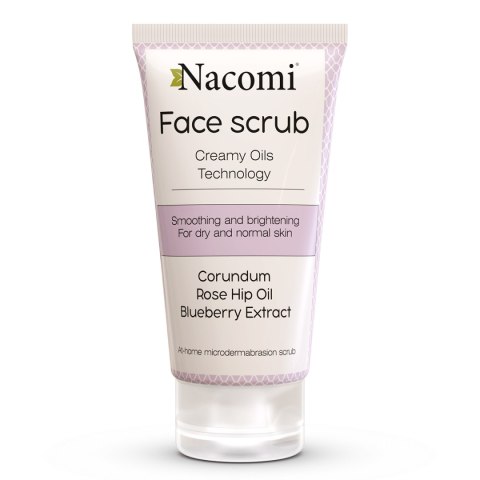 Nacomi Face Scrub peeling wygładzający do twarzy 75ml (P1)