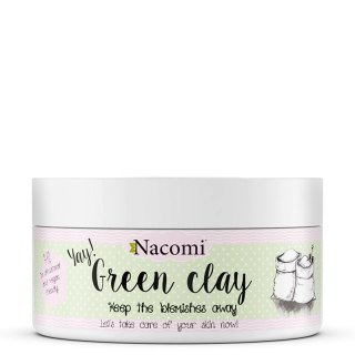 Nacomi Green Clay zielona glinka nawilżająca 65g (P1)