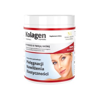 Noble Health Kolagen rybi w proszku + witamina C 100g (P1)