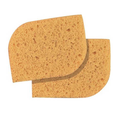 Peggy Sage Natural Cleasing Sponge naturalna gąbka do demakijażu 2szt (P1)