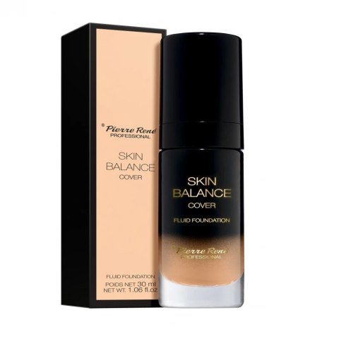 Pierre Rene Skin Balance Cover Fluid Foundation wodoodporny podkład kryjący 21 Porcelain 30ml (P1)