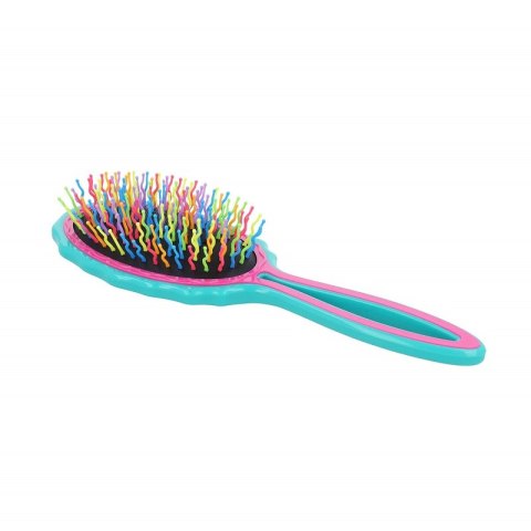 Twish Big Handy Hair Brush duża szczotka do włosów Turquoise-Pink (P1)