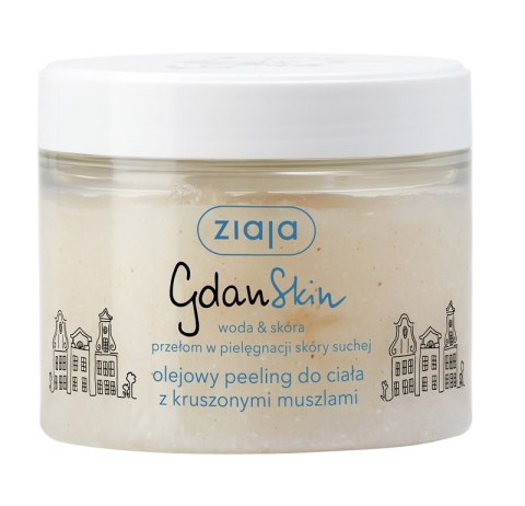 Ziaja GdanSkin olejowy peeling do ciała z kruszonymi muszlami 300ml (P1)