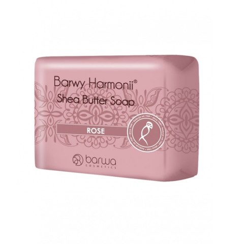 Barwa Barwy Harmonii Shea Butter Soap mydło w kostce Rose 190g (P1)