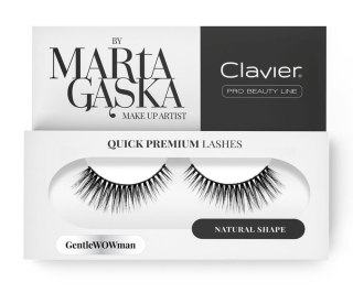 Clavier Quick Premium Lashes rzęsy na pasku GentleWOWman 803 (P1)