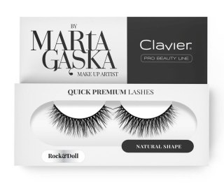 Clavier Quick Premium Lashes rzęsy na pasku RockDoll 804 (P1)