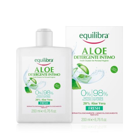 Equilibra Aloe Cleanser For Personal Hygiene odświeżający żel do higieny intymnej 200ml (P1)