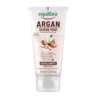 Equilibra Argan Exfoliating Face Scrub złuszczający peeling do twarzy 75ml (P1)