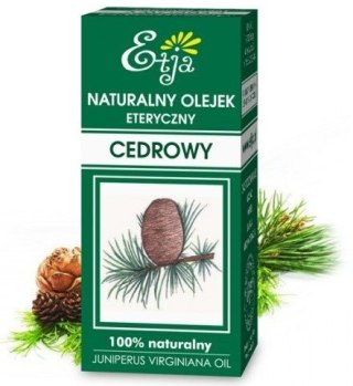 Etja Naturalny Olejek Eteryczny Cedrowy 10ml (P1)