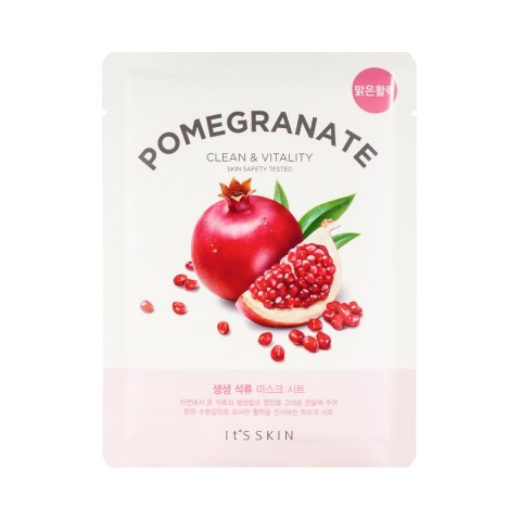 It's Skin The Fresh Mask Sheet Pomegranate maska do twarzy z wyciągiem z granatu 20ml (P1)